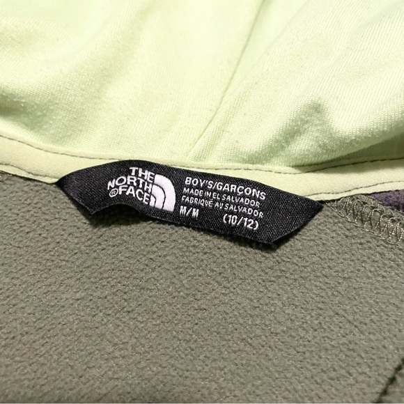 The North Face Zip Up Hoodie Boys Size 10/12 - Picture 8 of 16